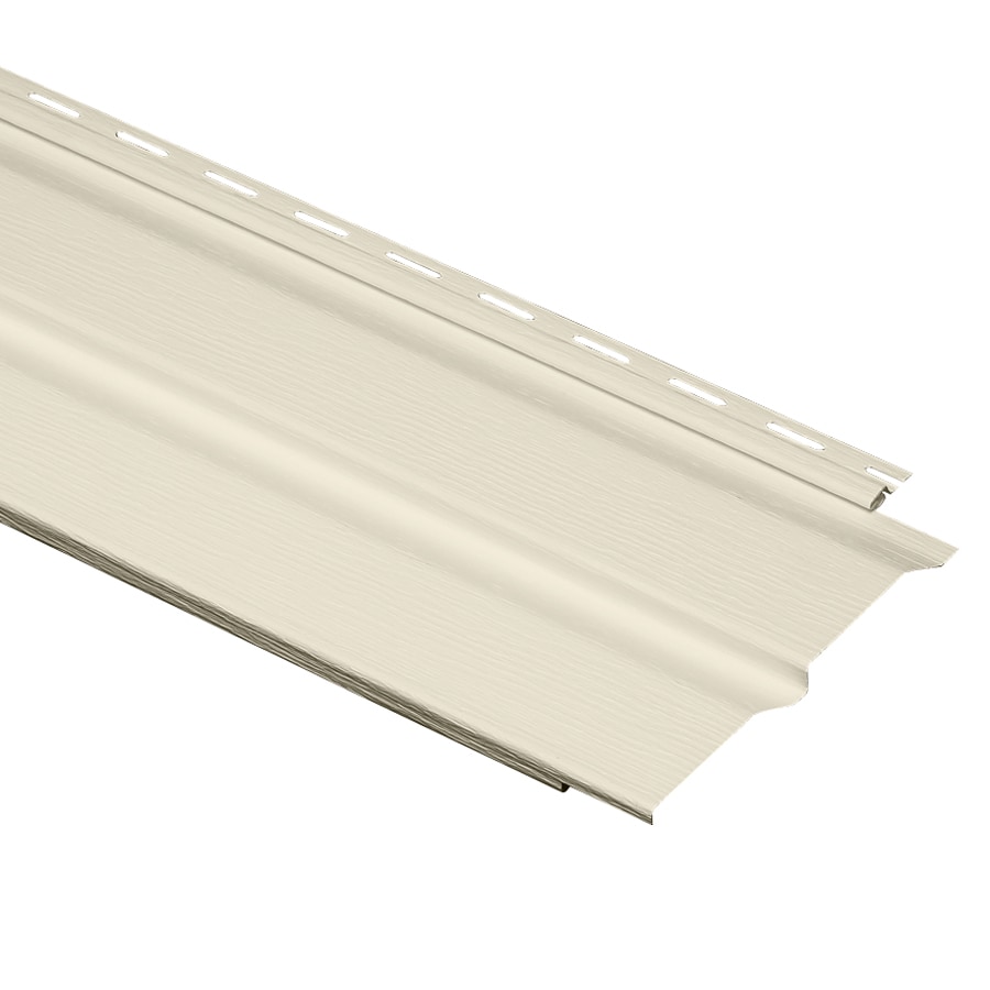 Durabuilt Dutch Lap Cream Vinyl Siding Panel 24-Pack 9.3-in x 150-in in ...