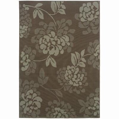 Archer Lane Warren Gray Indoor Outdoor Area Rug Common 4 X 6