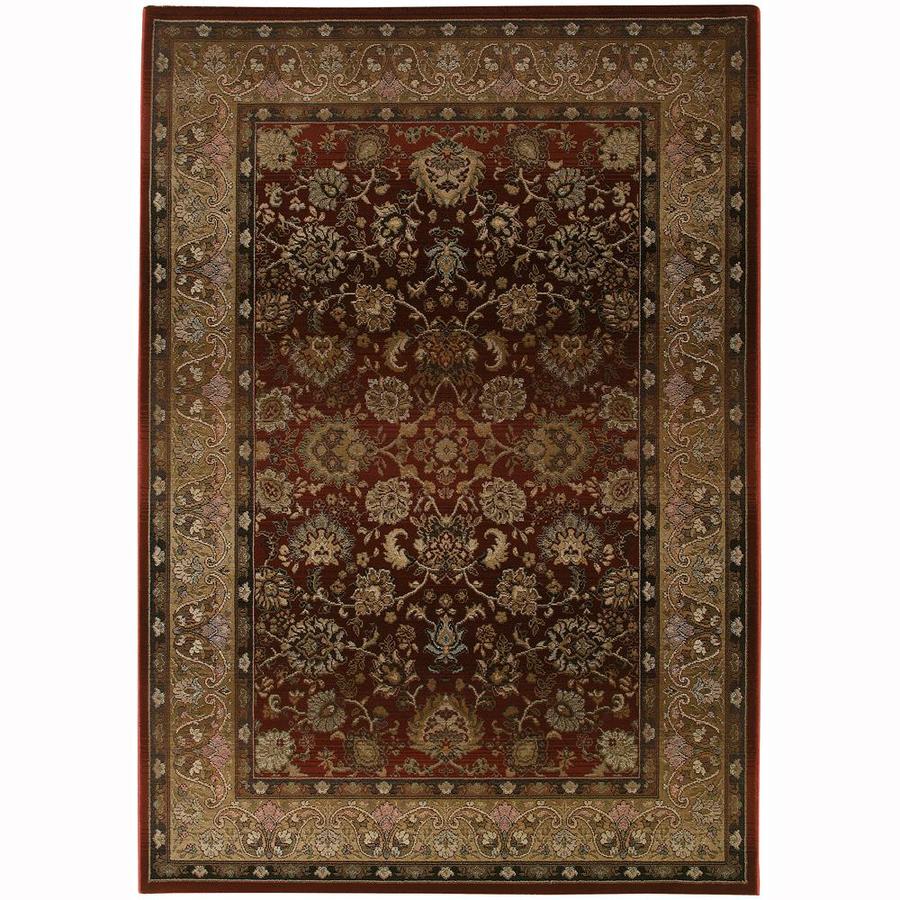 Archer Lane Laddsburg Red Indoor Oriental Area Rug Common 8 X Archer Lane Laddsburg Red Indoor Oriental Area Rug Common 8 X 11 Actual