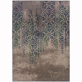Rugs At Lowes Archer Lane Haines Gray Indoor Area Rug Common 8 X 11 Actual