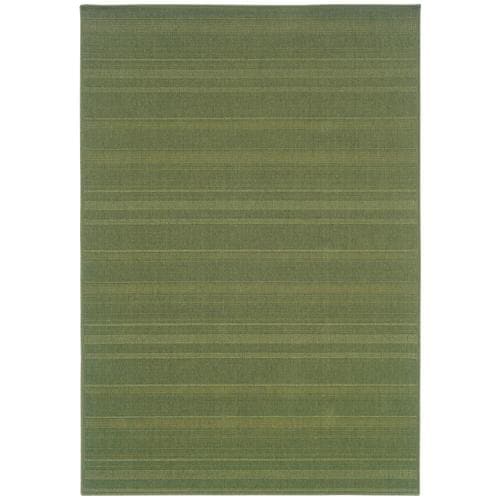 Archer Lane Ridge 8 x 10 Green Indoor/Outdoor Solid Area Rug in the