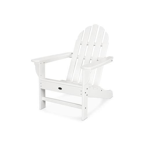 Trex Outdoor Furniture Adirondack Plastic Stationary ...