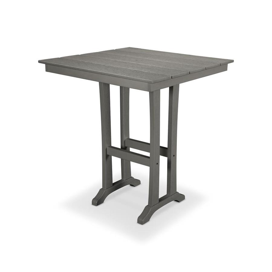 Trex Outdoor Furniture Tables Square Outdoor Dining Table 37.63-in W x ...