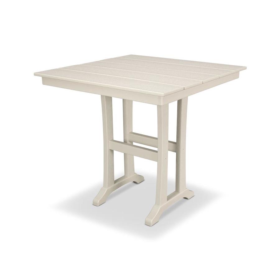 Trex Outdoor Furniture Tables Square Dining Table 37.63-in W x 37.5-in ...