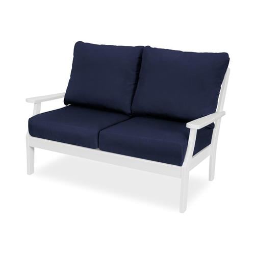 Trex Outdoor Furniture Yacht Club Deep Seating Settee In Classic