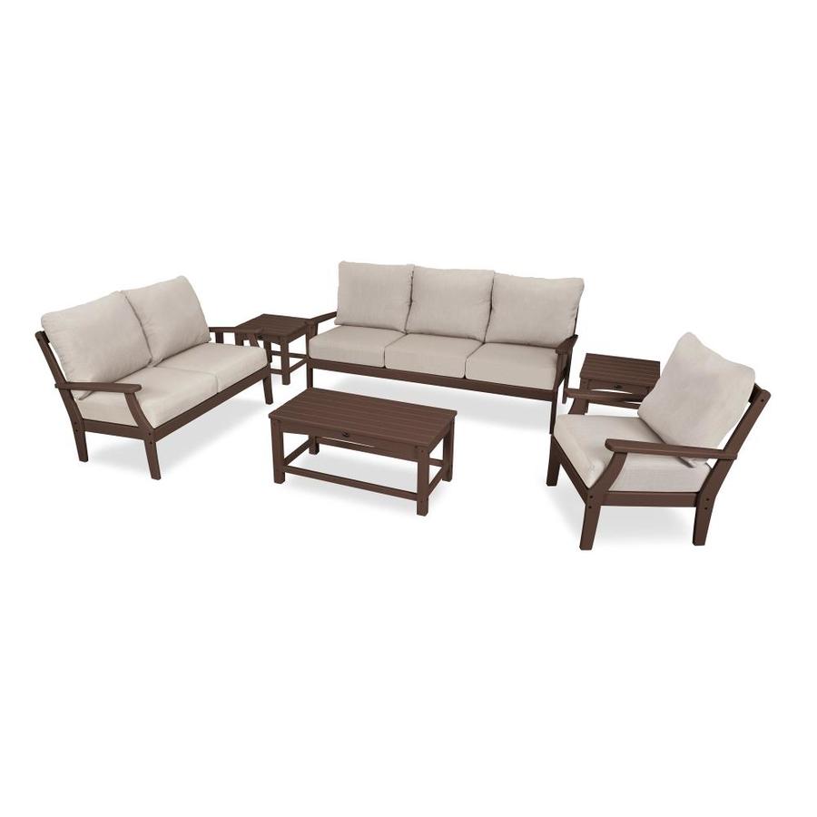 Trex Outdoor Furniture Rockport Club Coffee Table Classic White Patio Lawn Garden Patio Furniture Accessories