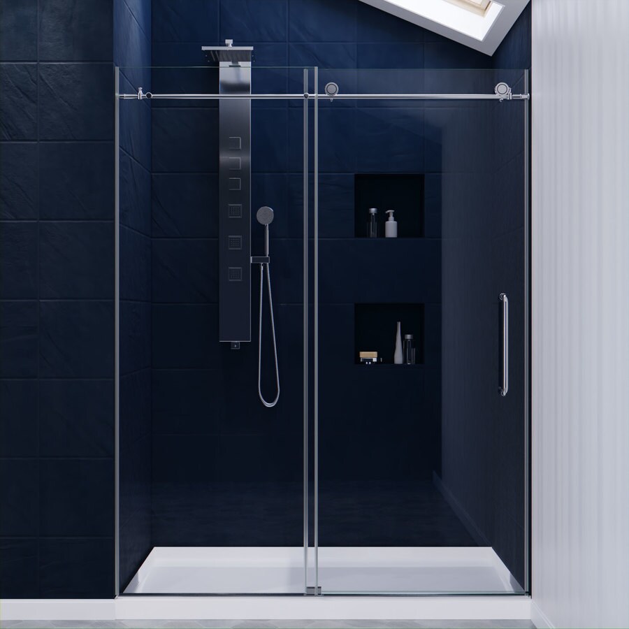 Leon Frameless Shower Doors At Lowes Com