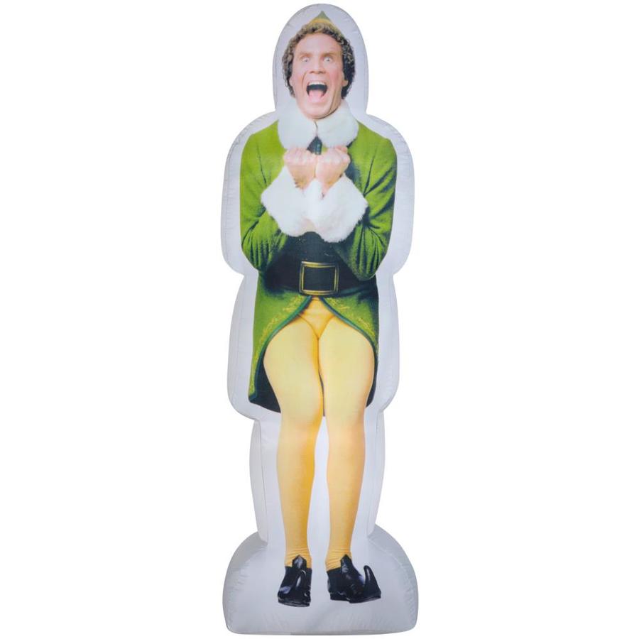 Gemmy 6-Foot Lighted Elf Christmas Inflatable