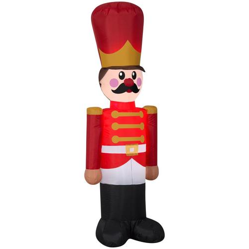 Gemmy 4ft Lighted Toy Soldier Christmas Inflatable at