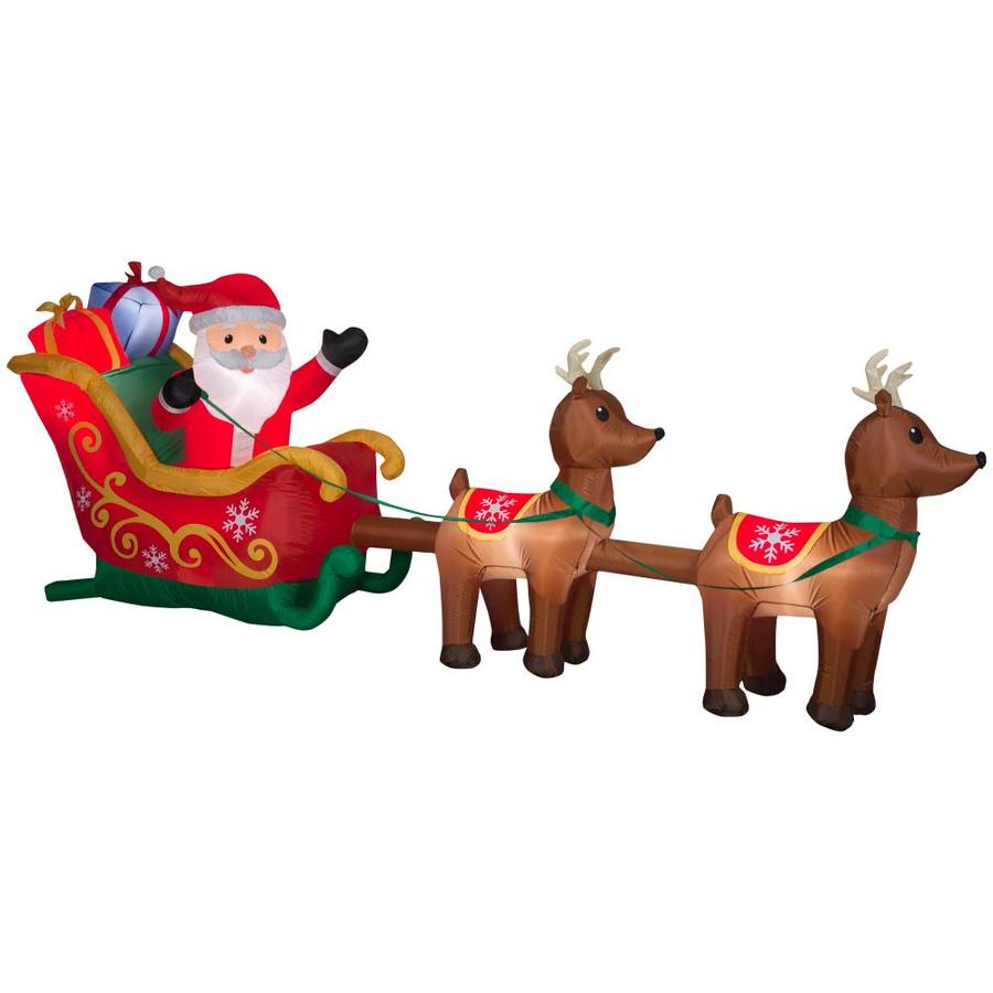 Christmas Inflatables At Lowes Com