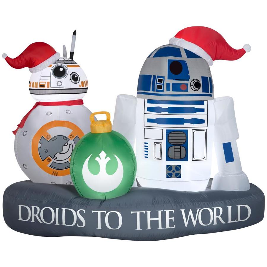 Gemmy Star Wars 4ft Lighted Droid(S) Christmas Inflatable in the