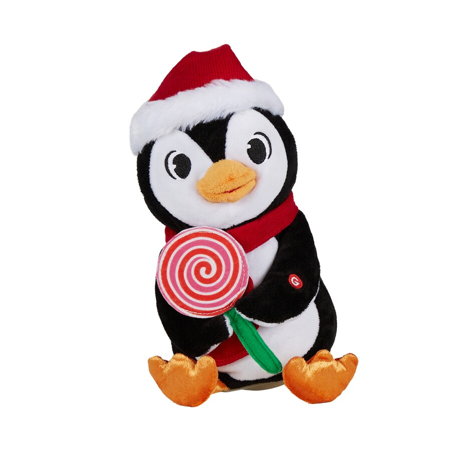 Gemmy Babbling Bobbler-Penguin w/Lollipop in the Novelty Christmas ...