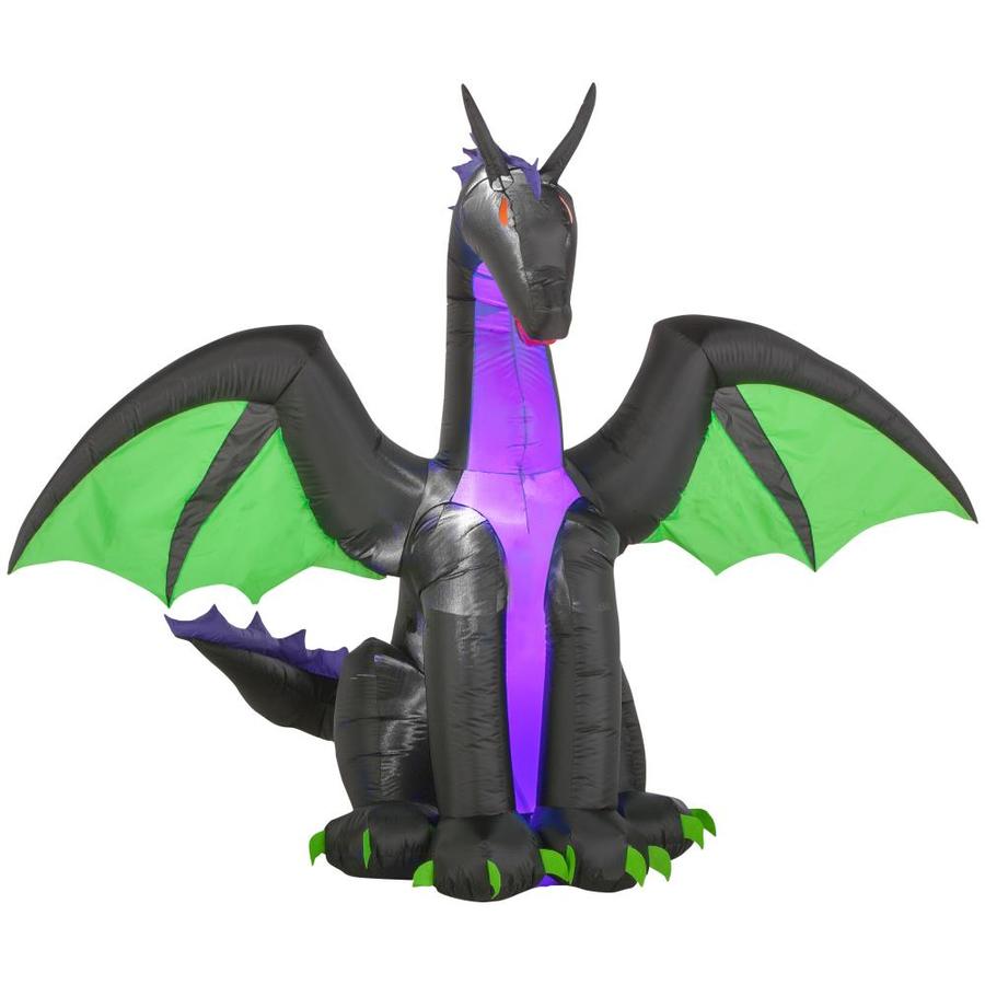 blow up halloween dragon