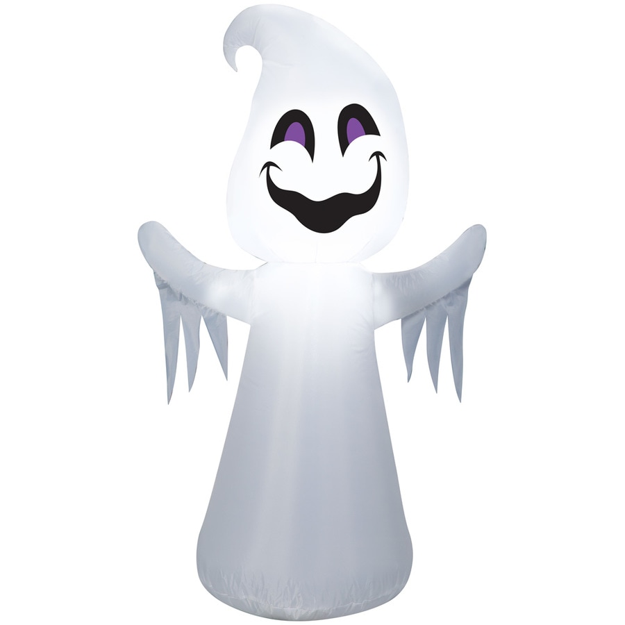 Gemmy Ab-Happy Ghost-3.5FT in the Outdoor Halloween Decorations ...