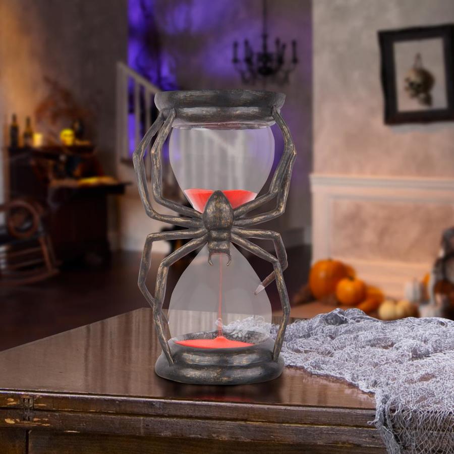 Holiday Living Spider Hourglass in the Halloween Table Decorations ...