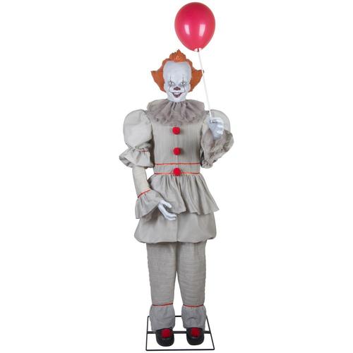 Gemmy Life Sized Animated Pennywise Chapter 1 in the Novelty Halloween ...