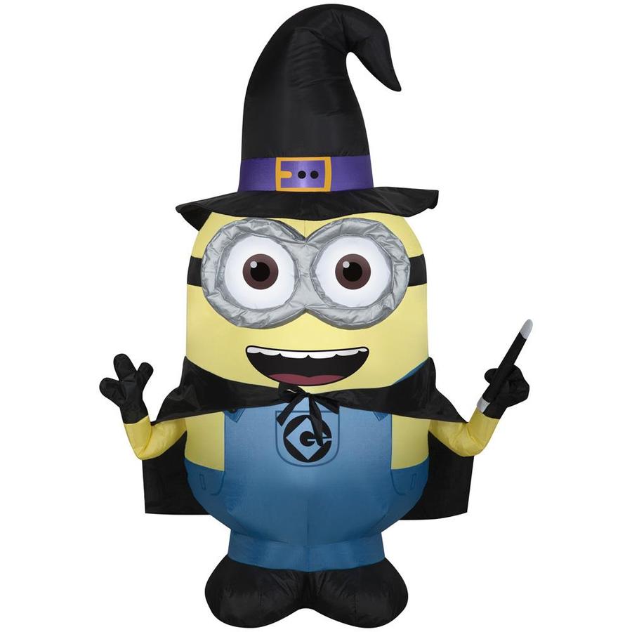 Gemmy Universal 3 5 Ft Lighted Minion Halloween Inflatable At
