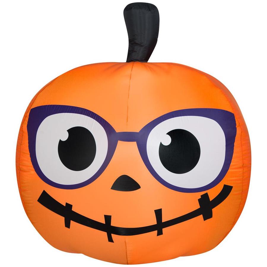 Gemmy 5ft x Lighted Jackolantern Halloween Inflatable at
