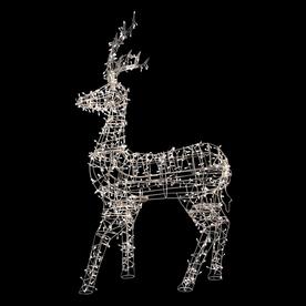 48 Led Lighted Upright Standing Reindeer Outdoor Christmas