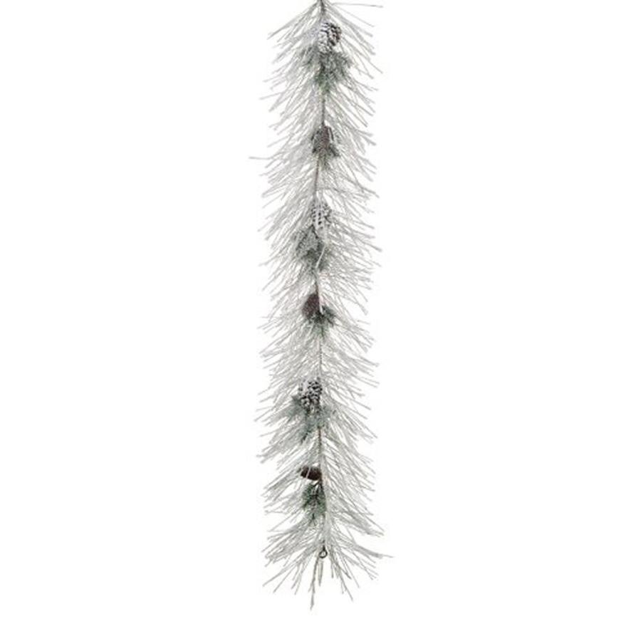 Northlight Allstate 9-ft L Flocked Long Needle Pine Garland at Lowes.com