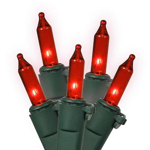 Northlight 100 Count 28 5 Ft Red Led Plug In Christmas String Northlight 100 Count 28 5 Ft Red Led