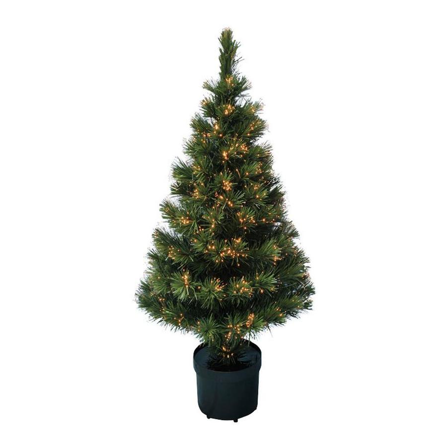 Northlight 4-ft Pre-Lit Artificial Christmas Tree with Color Changing Multicolor