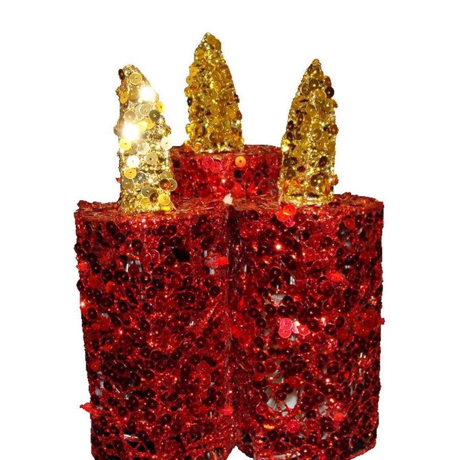 Northlight PreLit Candle Candle with Twinkling Gold LED Lights at