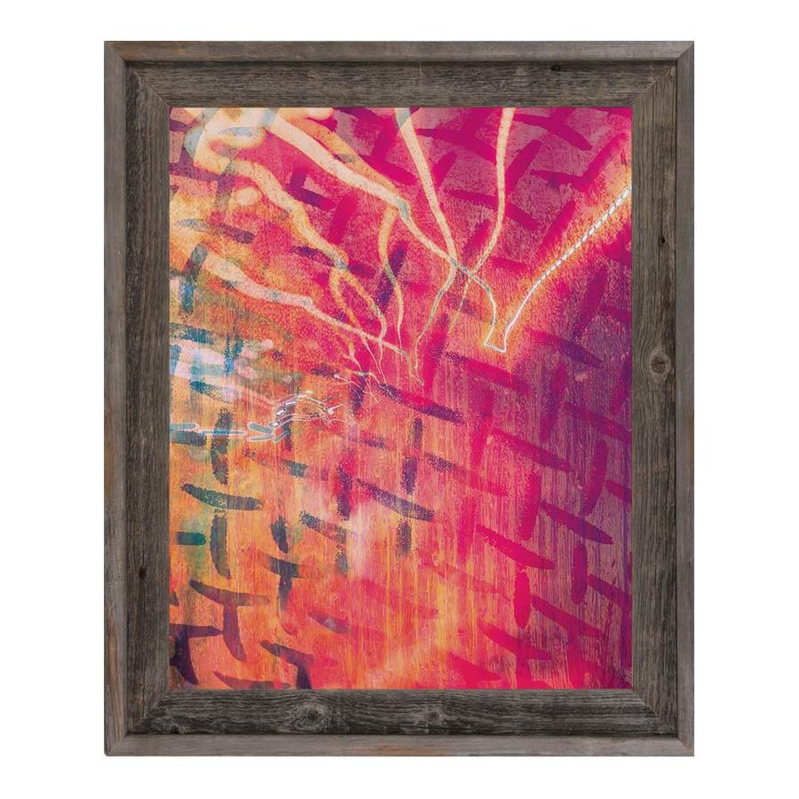Creative Gallery ABS0000787FRA20X24BS Framed Industrial Abstract Print on Canvas