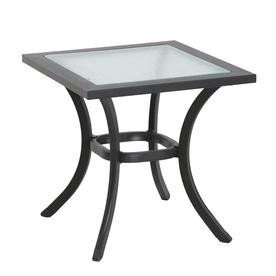 Patio Tables At Lowes Garden Treasures Vinehaven Square End Table 20 In W X L