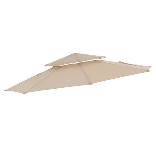 Garden Treasures 11 Ft Offset Umb Replacement Canopy Tan At Lowes 11 Ft Offset Umb Replacement Canopy