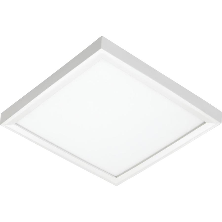 Juno JSFSQ7IN10LM30K90CRI SlimForm 7-in Square Warm White 3000K LED MVOLT Surface Mount Downlight, White