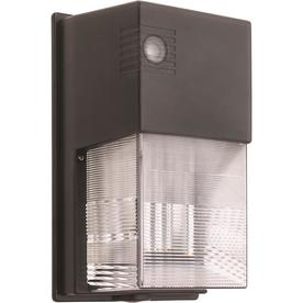 Dusk To Dawn Flood Lights At Lowes Lithonia Lighting 1 Head Bronze Led Wall Pack Light