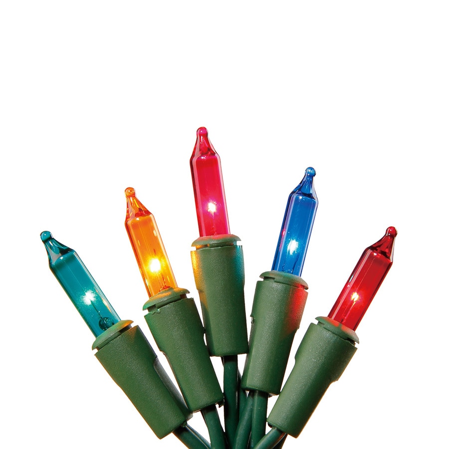 Holiday Living 100-Count 20.62-ft Multicolor Incandescent Plug-In