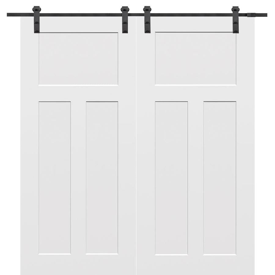 3panel craftsman Barn Doors at