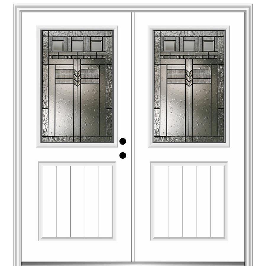 Mmi Door Half Lite Decorative Glass Left Hand Inswing