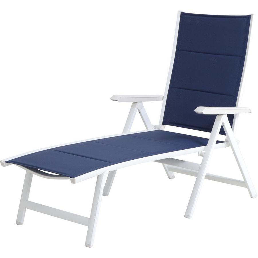 Mod Furniture Everson Metal Stationary Chaise Lounge Chair S With