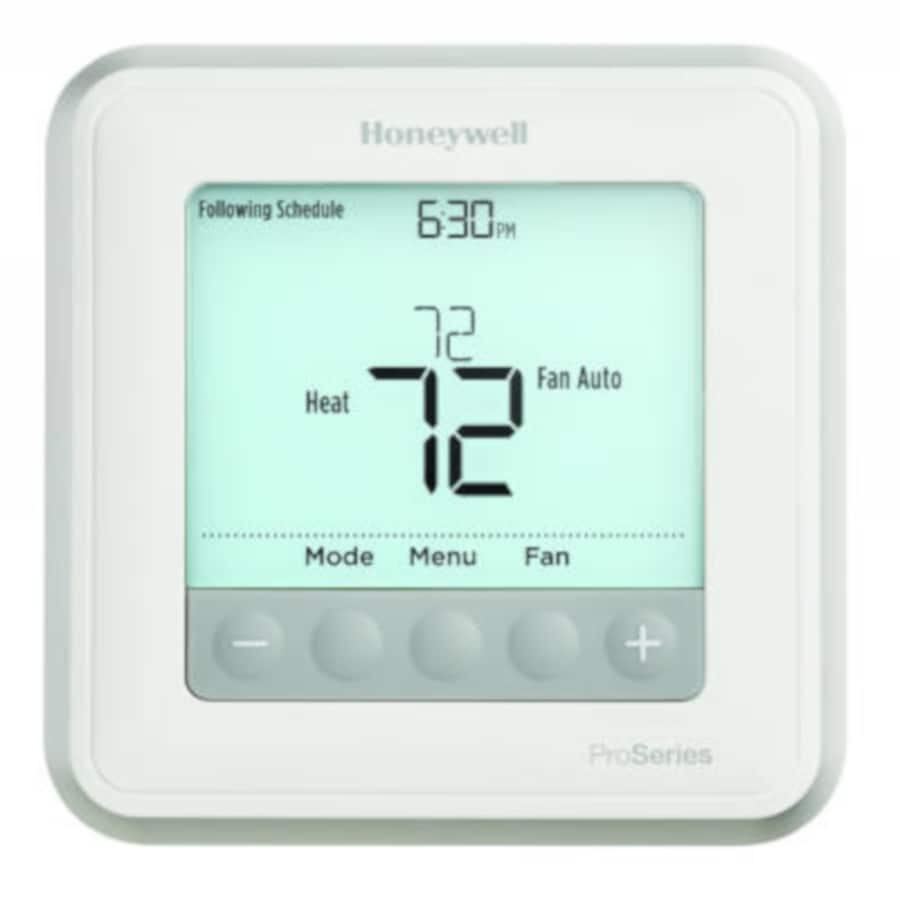 Honeywell T6 Selectable-Flexible Touch Screen Programmable Thermostat ...