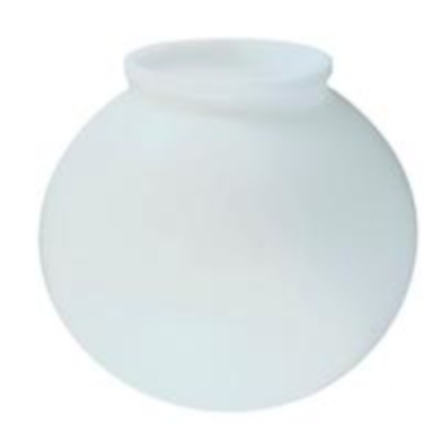 white globe light shade