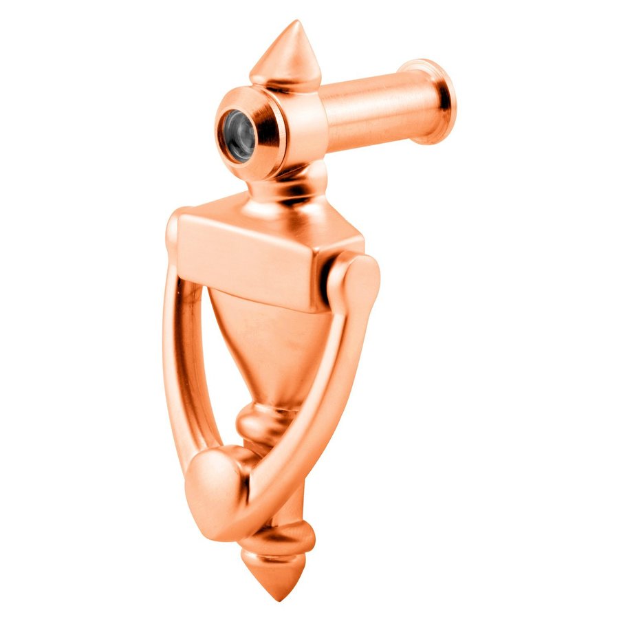 Ives Residential 0231252U605 Solid Brass Door Knocker With U700 UL Viewer Bright Brass Finish 0231252u605 Product 465019