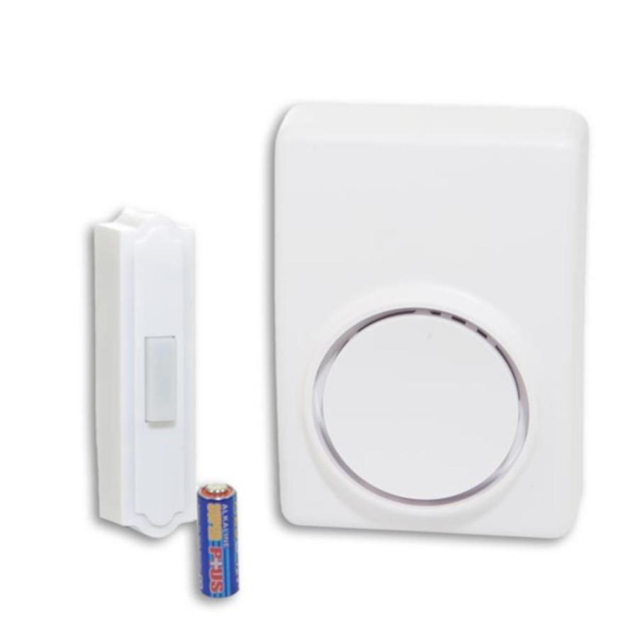 THOMAS & BETTS White Wireless Doorbell in the Doorbell Kits & Chimes