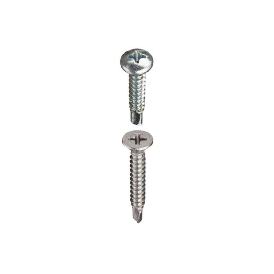 TITAN 8 x 2in PhillipsDrive Sheet Metal Screws (340Count) in the