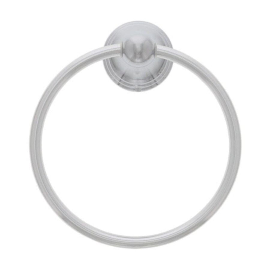 Chrome Wall Mount Towel Ring in the Towel Rings department at
