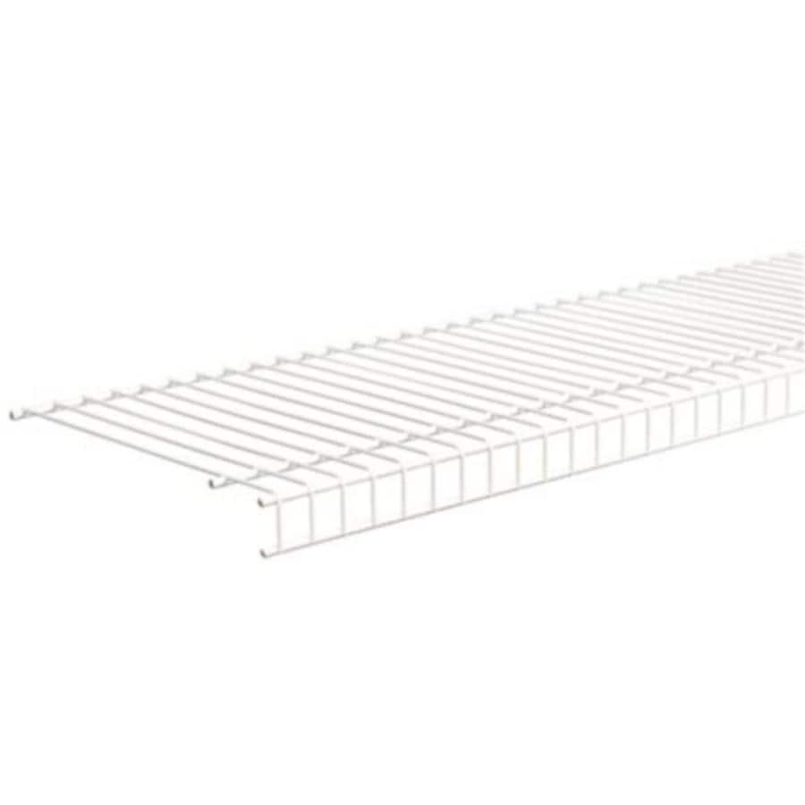 Closetmaid Superslide 12 Ft X 16 In White Universal Wire Shelf In The