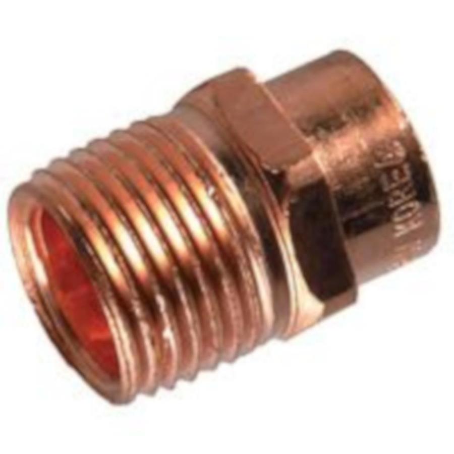 3/4-in Copper Threaded Adapter Fittings in the Copper Fittings ...