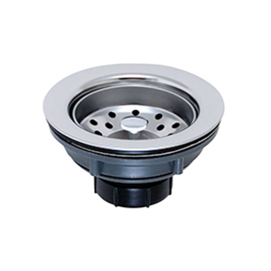 4in Chrome Stainless Steel Rust Resistant Strainer Basket with Lock