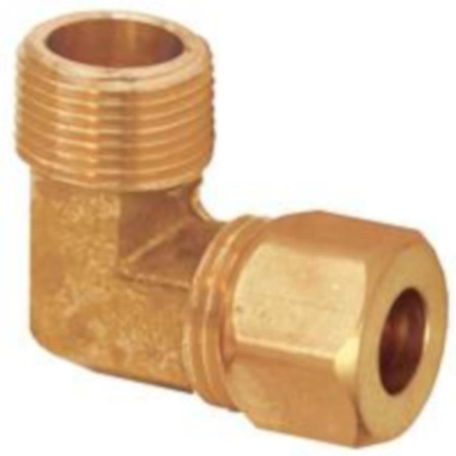 Ez Flo 38 In X 12 In X Compression Compression X Mip Elbow Elbow Fitting In The Brass Fittings 