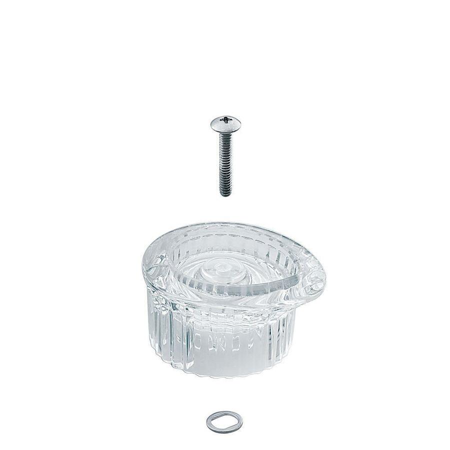 Moen Clear Knob Shower Handle In The Shower Faucet Handles Department At Lowes Com