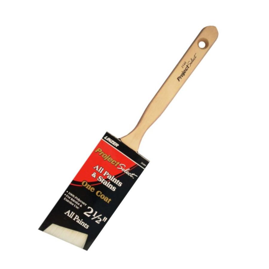 Linzer Polyester Angle 2 5 In Paint Brush At Lowes Angle 2 5 In Paint Brush At Lowes