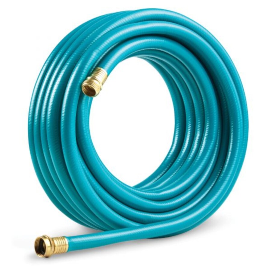 Tuff Guard The Perfect Garden Hose 5 8 In X 50 Ft Heavy Duty Kink Free Plastic Red Hose In The Garden Hoses Department At Lowes Com