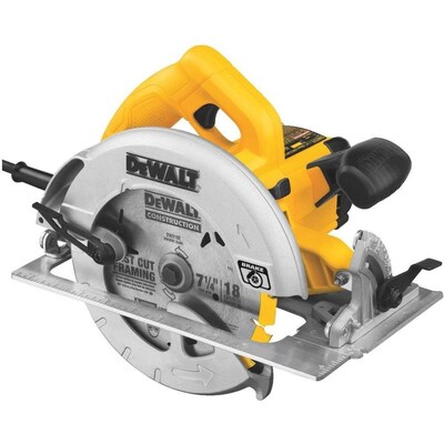 Máy cưa vòng có dây 7-1 / 4 in DEWALT với giày thép (Không có vỏ)